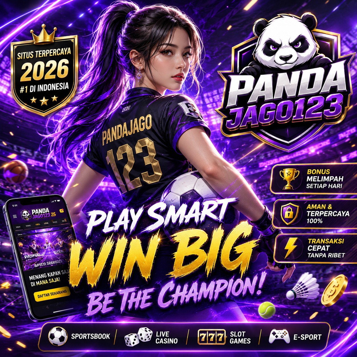 PANDAJAGO123 Banner